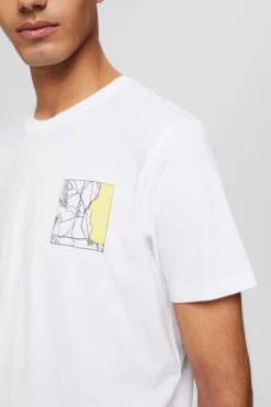 ESPRIT Jersey-Shirt Mit Logo-Print