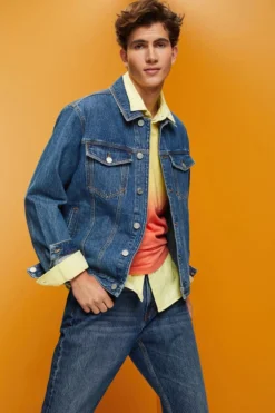 ESPRIT Jeansjacke Aus Nachhaltiger Baumwolle 11 ESPRIT Jeansjacke Aus Nachhaltiger Baumwolle -Esprit Geschäft 013CC2G305 902 13