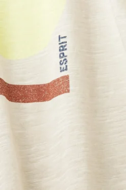 ESPRIT Baumwoll-T-Shirt Mit Geometrischem Print -Esprit Geschäft 013EE1K326 260 17