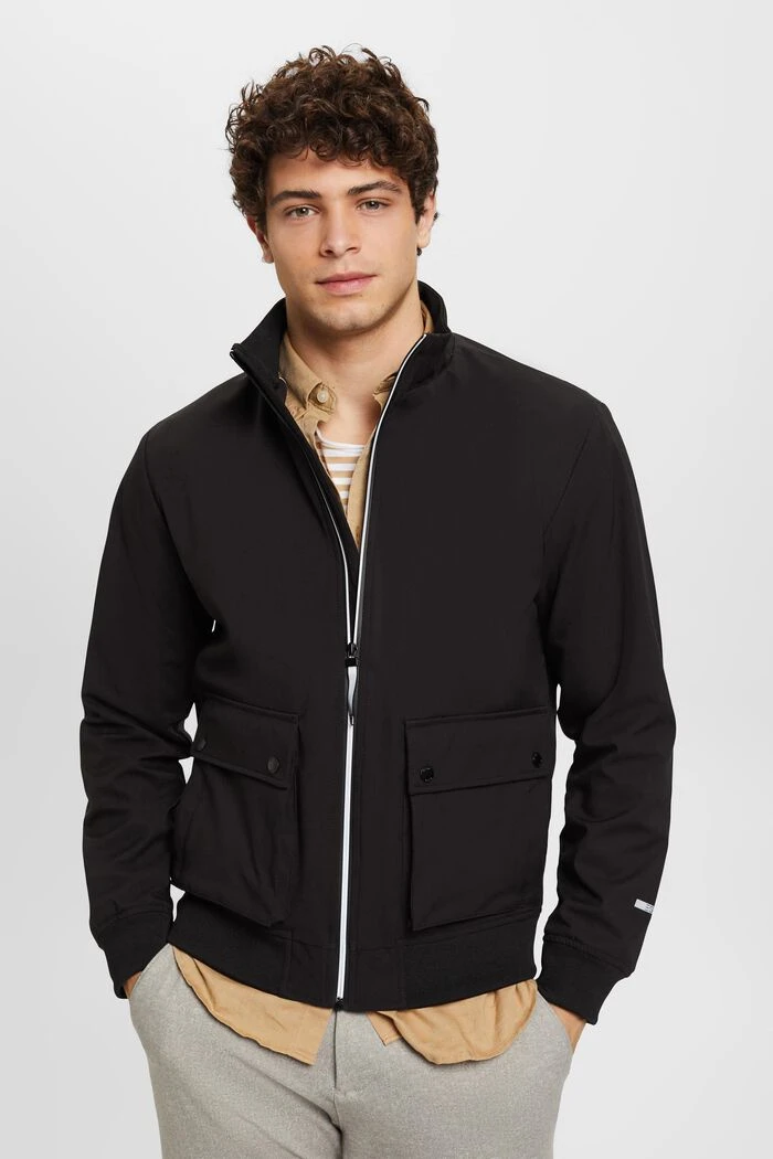 ESPRIT Herringbone-Softshelljacke 1 ESPRIT Herringbone-Softshelljacke