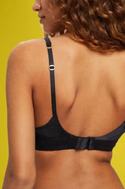 ESPRIT Wattierter, Bügelloser BH Mit Grafischer Spitze -Esprit Geschäft 013EF1T345 001 18