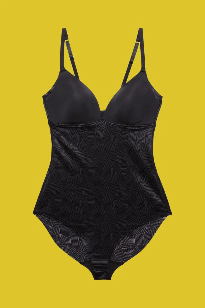 ESPRIT Body Mit Wattierten Cups Und Grafischer Spitze 5 ESPRIT Body Mit Wattierten Cups Und Grafischer Spitze – Bild 5