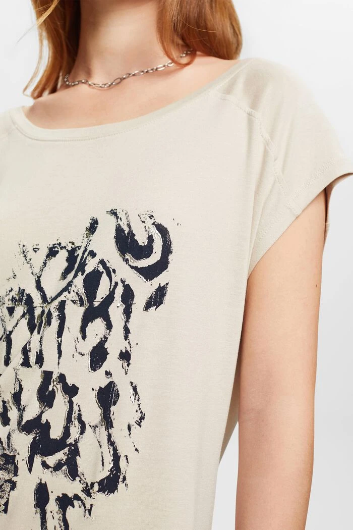 ESPRIT T-Shirt Mit Print Vorne, LENZING™ ECOVERO™ 3 ESPRIT T-Shirt Mit Print Vorne, LENZING™ ECOVERO™ – Bild 3