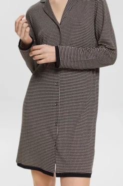 ESPRIT Nachthemd Mit Allover-Muster -Esprit Geschäft 013ER1Y303 003 16