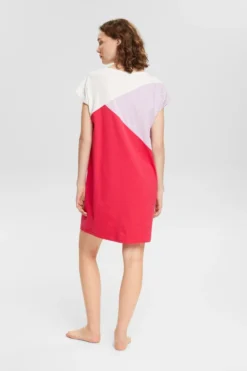 ESPRIT Nachthemd Aus Baumwolle Mit Blockmuster -Esprit Geschäft 013ER1Y332 660 11