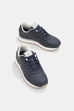 ESPRIT Material-Mix-Sneaker In Lederoptik -Esprit Geschäft 022EK1W304 400 34