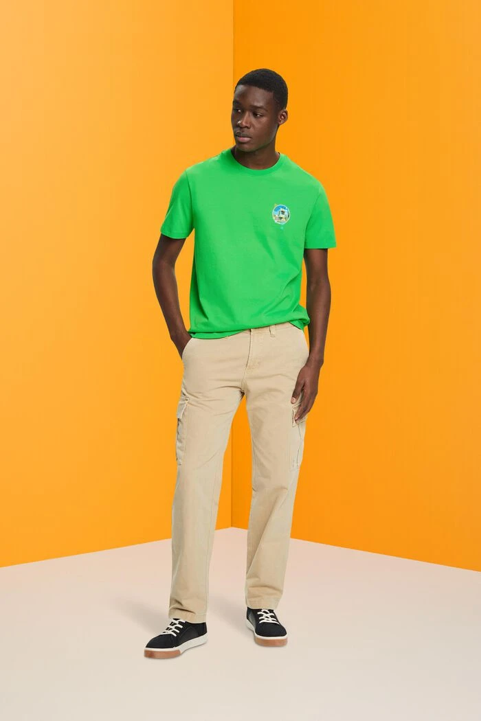 ESPRIT Slim-Fit-Shirt Aus Baumwolle Mit Kleinem Print 5 ESPRIT Slim-Fit-Shirt Aus Baumwolle Mit Kleinem Print – Bild 5