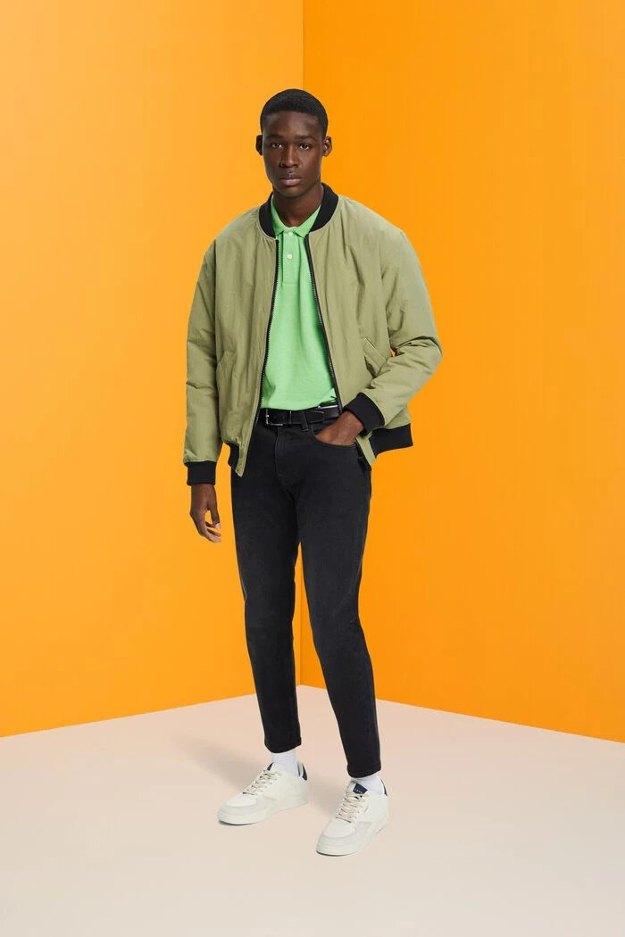 ESPRIT Pikee-Poloshirt Mit Streifendetails 2 ESPRIT Pikee-Poloshirt Mit Streifendetails – Bild 2