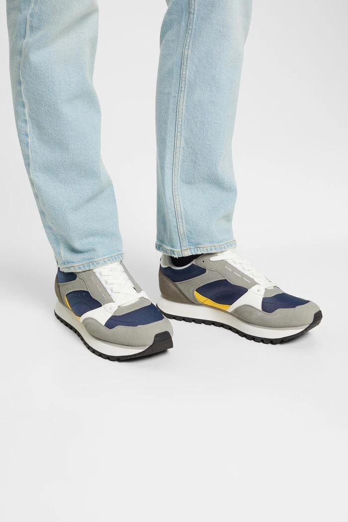 ESPRIT Mehrfarbige Sneaker Aus Material-Mix 3 ESPRIT Mehrfarbige Sneaker Aus Material-Mix – Bild 3