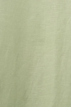 ESPRIT Gewebtes Midikleid Aus Leinenmix Mit Viskose -Esprit Geschäft 033EE1E321 345 17