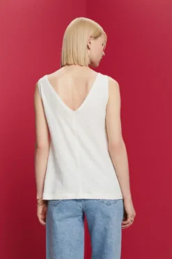 ESPRIT Tanktop Mit V-Ausschnitt -Esprit Geschäft 033EE1K332 056 11