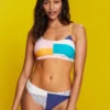 ESPRIT Bikinitop Im Croptop-Stil Mit Mustermix