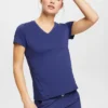 ESPRIT Active Sport-T-Shirt Mit V-Ausschnitt