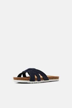 ESPRIT Slide-Sandalen Aus Wildleder -Esprit Geschäft 033EK1W304 400 32