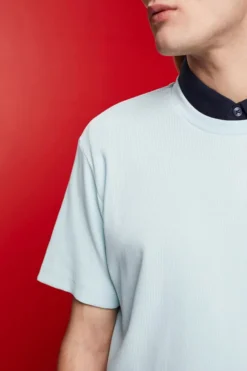 ESPRIT Geripptes T-Shirt -Esprit Geschäft 033EO2K301 390 16