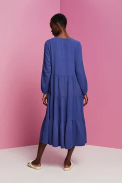 ESPRIT Seersucker-Strandkleid -Esprit Geschäft 033ER1A302 415 11