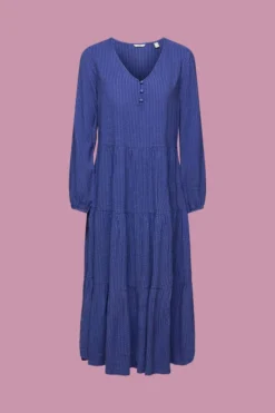 ESPRIT Seersucker-Strandkleid -Esprit Geschäft 033ER1A302 415 20