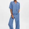 ESPRIT Pyjama Mit Pünktchenprint