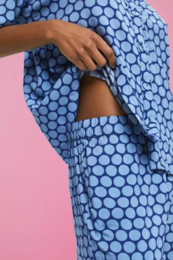 ESPRIT Pyjama Mit Pünktchenprint -Esprit Geschäft 033ER1Y314 407 18