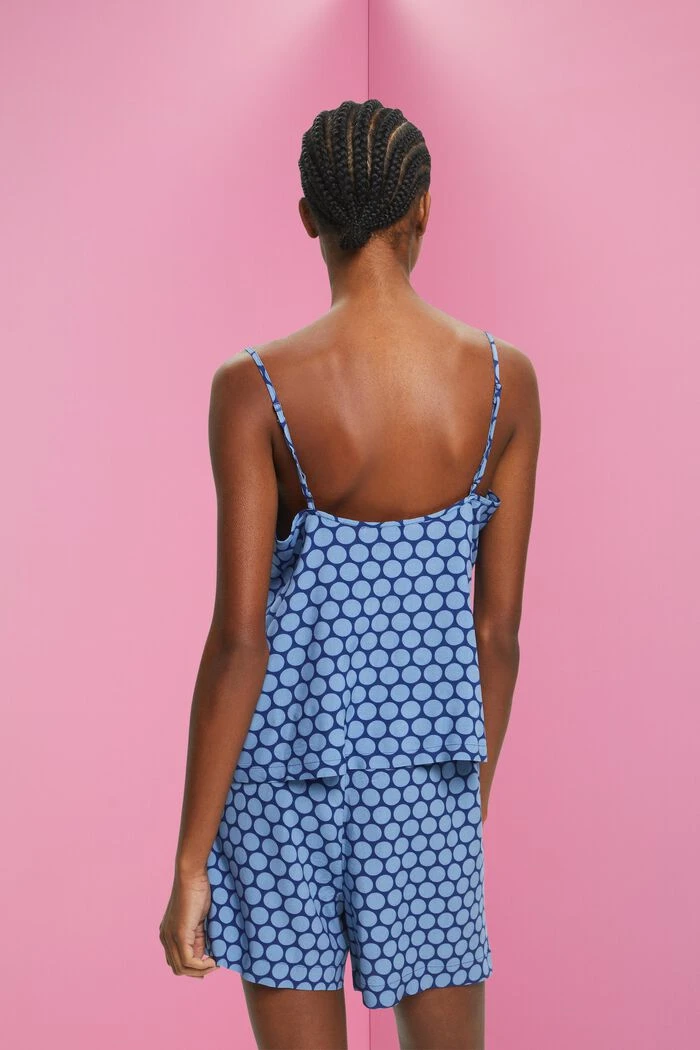 ESPRIT Kurzer Pyjama Mit Pünktchenprint 4 ESPRIT Kurzer Pyjama Mit Pünktchenprint – Bild 4