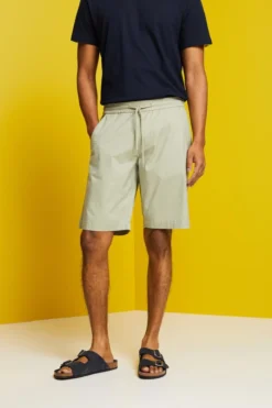 ESPRIT Shorts Aus Baumwolltwill