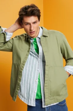 ESPRIT Gestreiftes Baumwollhemd 11 ESPRIT Gestreiftes Baumwollhemd -Esprit Geschäft 043CC2F304 100 13