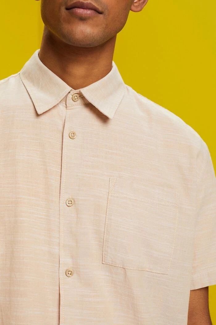 ESPRIT Kurzarmhemd, 100 % Baumwolle 3 ESPRIT Kurzarmhemd, 100 % Baumwolle – Bild 3