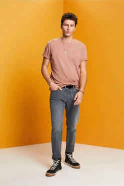 ESPRIT T-Shirt Im Washed-Look, 100 % Baumwolle -Esprit Geschäft 043CC2K304 675 15