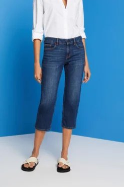 ESPRIT Capri-Jeans Mit Mittelhohem Bund