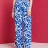 ESPRIT Gemusterte Pull-on-Hose Mit Weitem Bein