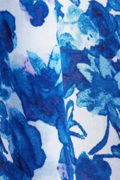 ESPRIT Gemusterte Pull-on-Hose Mit Weitem Bein -Esprit Geschäft 043EE1B339 058 17