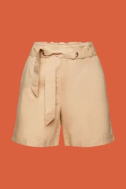 ESPRIT Shorts Mit Bindegürtel, Baumwoll-Leinenmix 13 ESPRIT Shorts Mit Bindegürtel, Baumwoll-Leinenmix -Esprit Geschäft 043EE1C310 285 20
