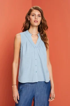ESPRIT Ärmellose Bluse