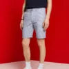ESPRIT Gestreifte Chino-Shorts, 100 % Baumwolle