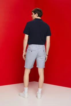 ESPRIT Gestreifte Chino-Shorts, 100 % Baumwolle 12 ESPRIT Gestreifte Chino-Shorts, 100 % Baumwolle -Esprit Geschäft 043EE2C327 430 11