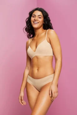 ESPRIT Wattierter, Bügelloser BH Mit Weicher, Formgebender Spitze