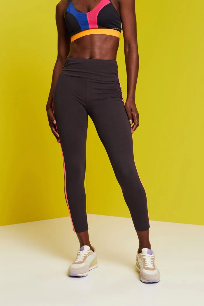 ESPRIT Leggings Aus Baumwolle Mit Logoband 1 ESPRIT Leggings Aus Baumwolle Mit Logoband