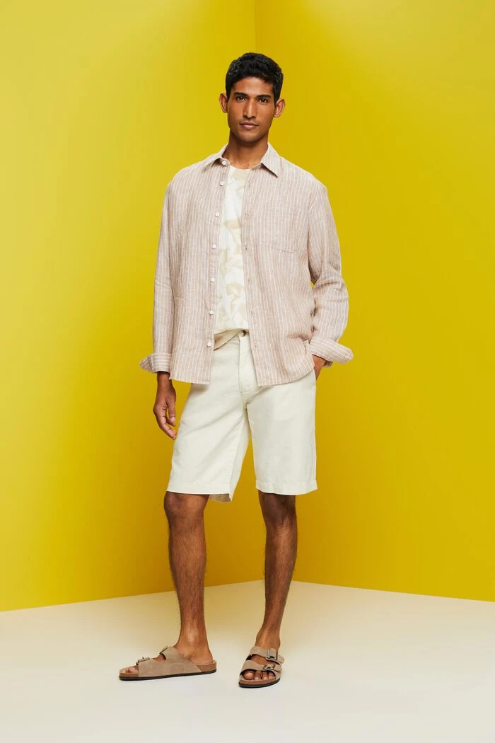 ESPRIT Gestreiftes Hemd, 100 % Leinen 2 ESPRIT Gestreiftes Hemd, 100 % Leinen – Bild 2