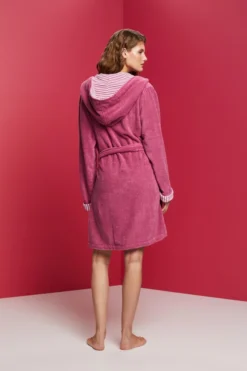 ESPRIT Frottée-Bademantel Mit Gestreiftem Innenfutter 10 ESPRIT Frottée-Bademantel Mit Gestreiftem Innenfutter -Esprit Geschäft 17382B 350 11