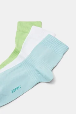 ESPRIT 3er-Pack Gerippte Socken Aus Bio-Baumwolle Mit Mittelhohem Schaft -Esprit Geschäft 17416 003 36