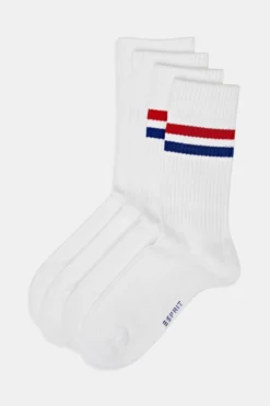 ESPRIT 2er-Pack Sportsocken, Bio-Baumwolle