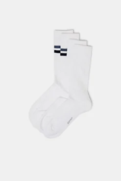 ESPRIT 2er-Pack Sportsocken, Bio-Baumwolle