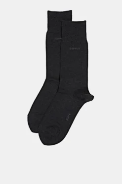 ESPRIT 2er-Pack Socken Aus Bio-Baumwoll-Mix