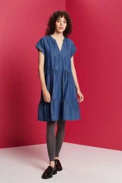 ESPRIT Blickdichte Leggings, Baumwoll-Mix