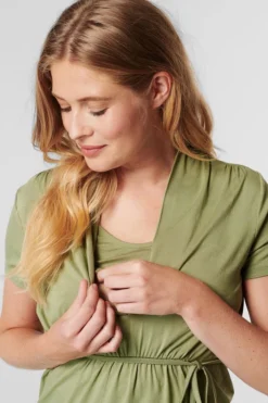 ESPRIT T-Shirt Mit Bindegürtel, LENZING™ ECOVERO™ -Esprit Geschäft 2820015 307 16