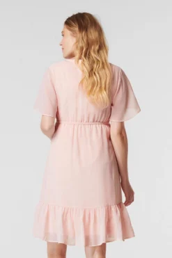 ESPRIT Recycelt: Chiffonkleid Mit Volants -Esprit Geschäft 2840417 690 11