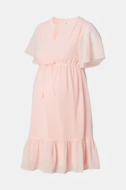 ESPRIT Recycelt: Chiffonkleid Mit Volants -Esprit Geschäft 2840417 690 20