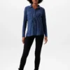 ESPRIT Jerseybluse Mit Langem Arm