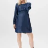 ESPRIT Kleid Im Denim-Style Mit Stillfunktion, TENCEL™