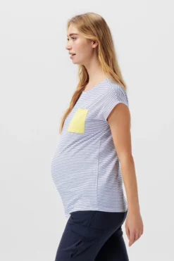 ESPRIT T-Shirt Mit Streifen, Bio-Baumwolle 7 ESPRIT T-Shirt Mit Streifen, Bio-Baumwolle -Esprit Geschäft 3810012 489 12